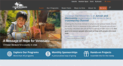 Desktop Screenshot of christianaidministries.org